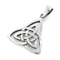 Load image into Gallery viewer, Sterling Silver Plain Celtic Light Pendant