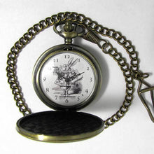 Load image into Gallery viewer, White Rabbit Pocket Watch - TheExCB